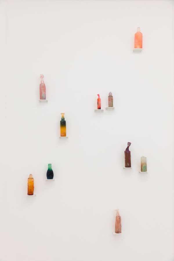 Julia Thompson, 'My past paradise', 2025, Soap, perfume (vodka, lipstick, bread, resin, eye shadow, dyes, glitter), dimensions variable. Courtesy of the artist and Brooke Benington. Photo: Rob Harris.