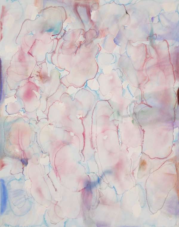 Barbara Nicholls, 'Airwave', watercolour on638gsm HP Saunders Waterford, 160 x 125 cm, 2025