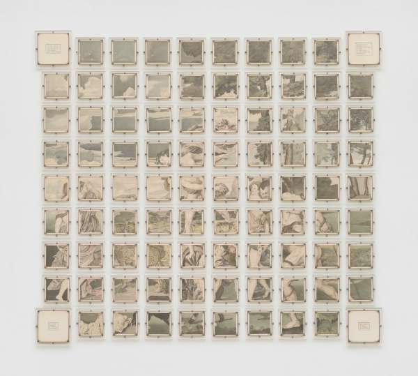 Dotty Attie, 'The Dream', 1985 Pencil on paper, 90 panels, 88.3 x 97.8 cm