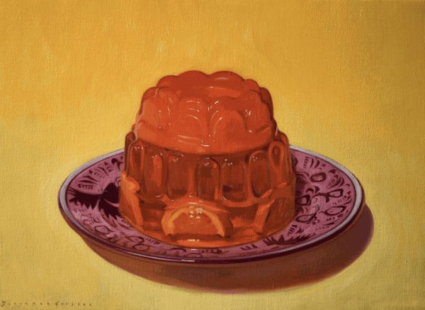 Florence Houston, 'Tequila Sunrise', 2025, Oil on canvas, 40 x 55.5 cm. Courtesy of the Artist and Lyndsey Ingram