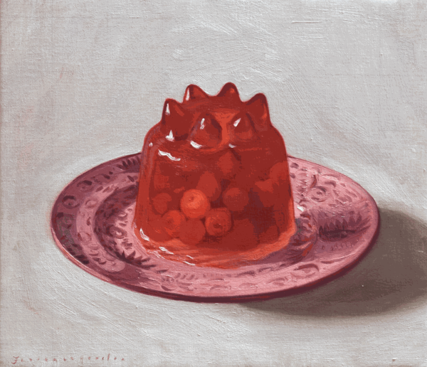 Florence Houston, 'Pink Sink', 2023, Oil on canvas, 35.5 x 40.5 cm. Courtesy of the Artist and Lyndsey Ingram.