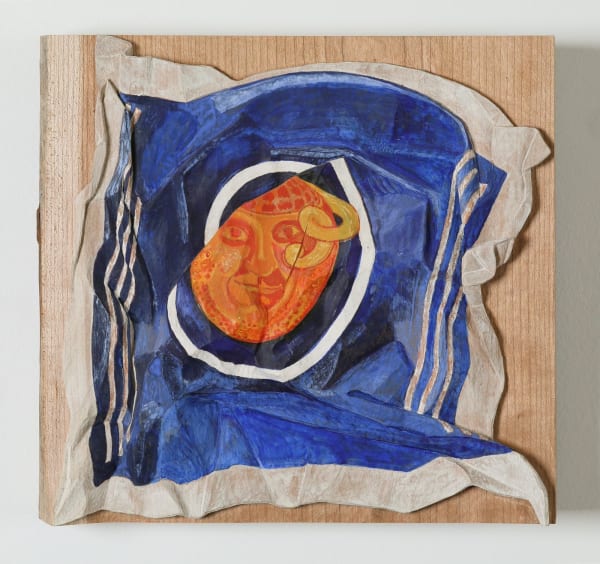 Joséphine Ducat-May, Autoportrait froissé, 2020-2021