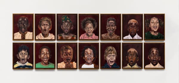 Antonio Obá, Criança de coral, 2024