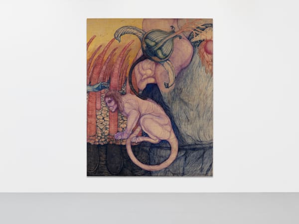 Victor Bengtsson, Lion's face, 2022
