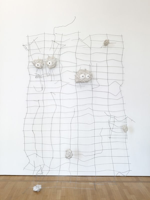 Giulio Delvè, Failed any attempt to involve you as part of our crowd; What remains, therefore, keep an eye on you, 2017