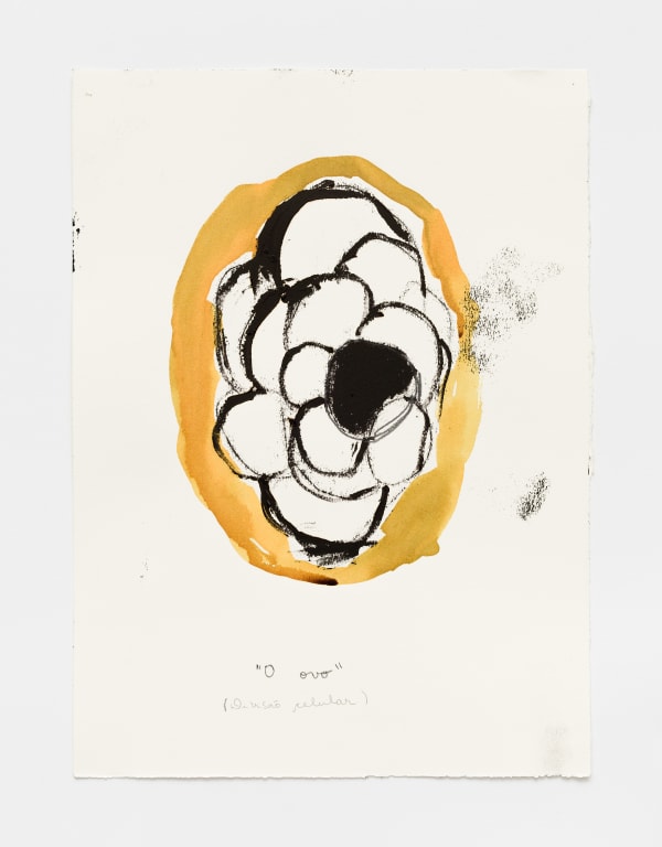 Rosana Paulino, O Ovo, Divisão Celular, 2001