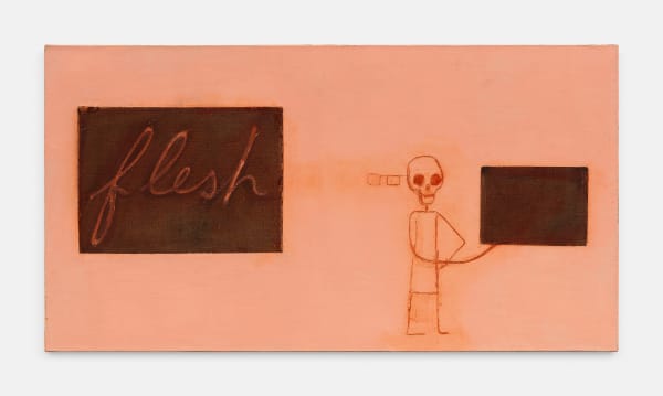 Mira Schor, Flesh, 2015