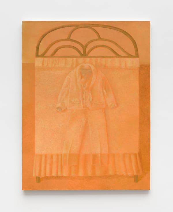 Paula Siebra, Paletó de linho branco sobre uma cama | White linen jacket on a bed, 2024