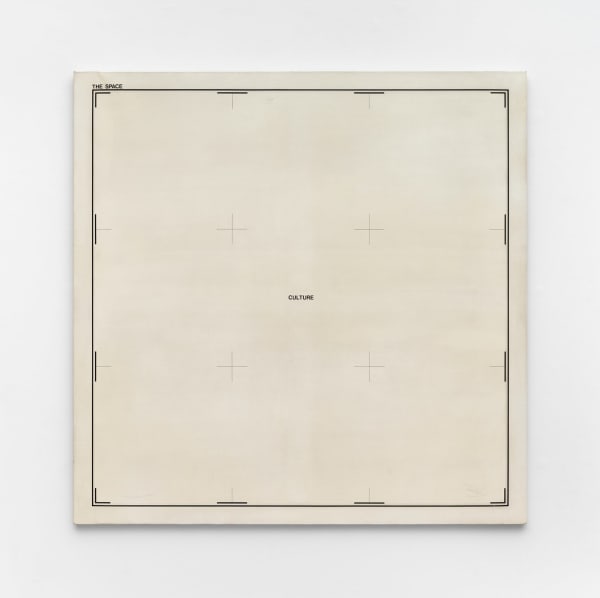 Antonio Dias, The space: culture, 1970