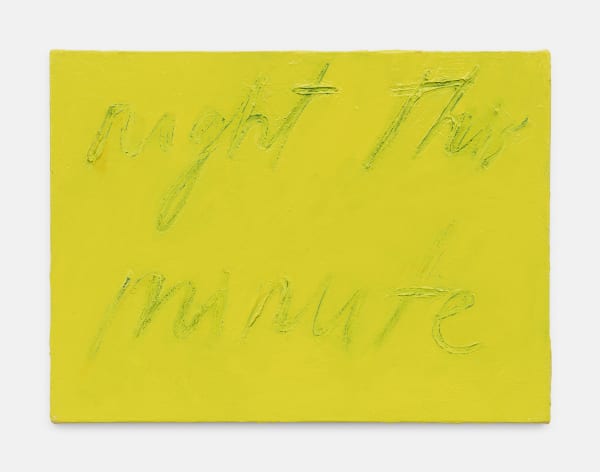 Mira Schor, Right This Minute, 2020