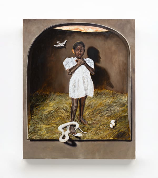 Antonio Obá, Alegoria para uma nascida, 2024