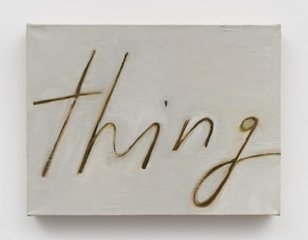 Mira Schor, Thing, 2011