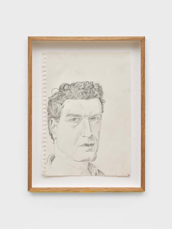 Kent O'Connor, Self Portrait with no Beard, 2023