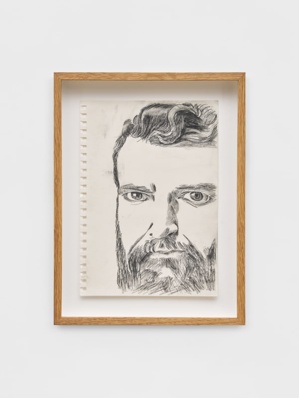 Kent O'Connor, Self Portrait with Beard, 2023