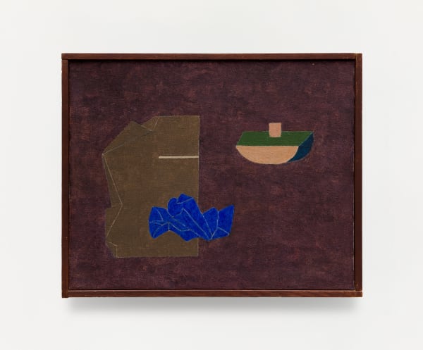 Eleonore Koch, Folha de papel, mata-borrão e papel amassado, 1997