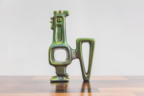 Unknown, Hungarian cubist ceramic