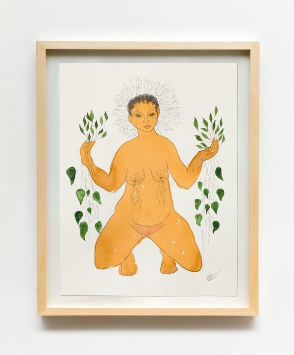 Rosana Paulino, from Senhora das plantas series | da série Senhora das plantas, 2022