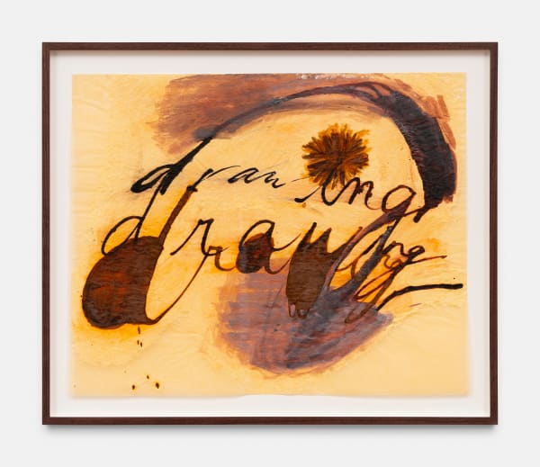 Mira Schor, Danger Drawing, 2001