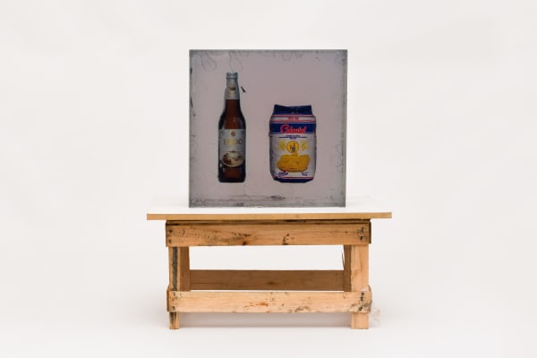 Paulo Nazareth, CA - produtos de genocídio - 1500 y Colonial, 2018