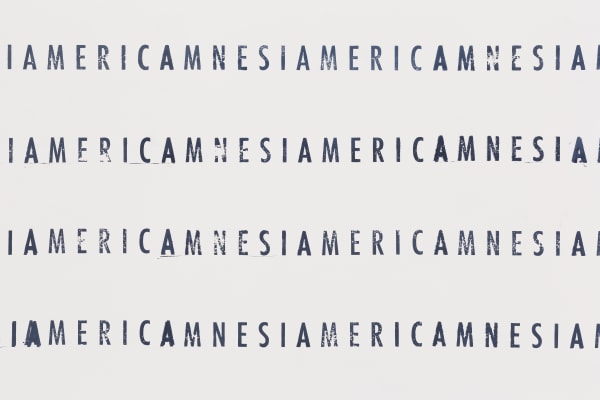 Runo Lagomarsino, AMERICAMNESIA, 2017