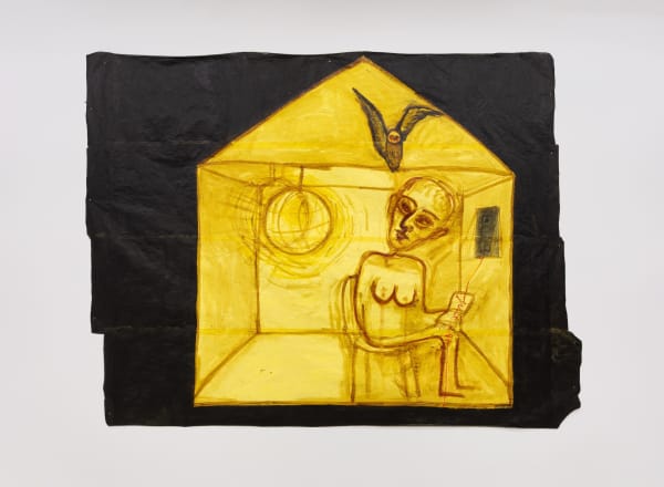 Mira Schor, A Very Large Fragile Drama, 2019