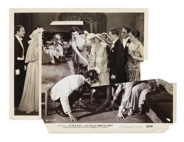 John Stezaker, Untitled (Film Still Collage) LV, 2009