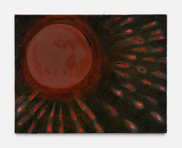 Mira Schor, Dark Night, 2022