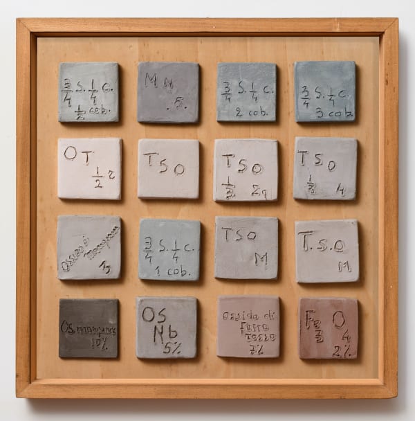 Nedda Guidi, Swatch Table n. 9, 1977