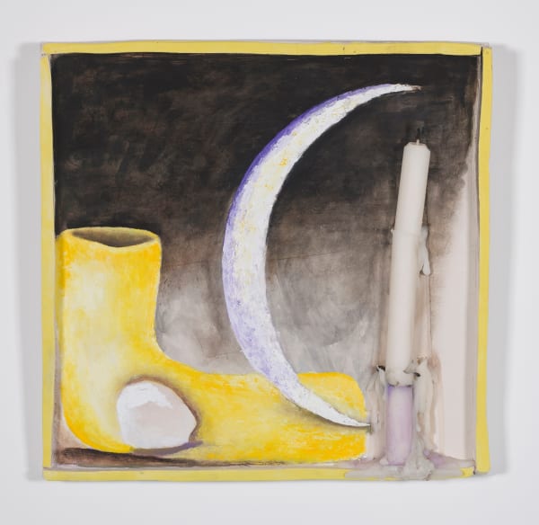 Santiago de Paoli, Cuadro con luz interior, 2017