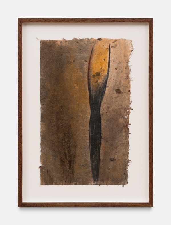 Mira Schor, Figure in the Woods, 1981 – 1982