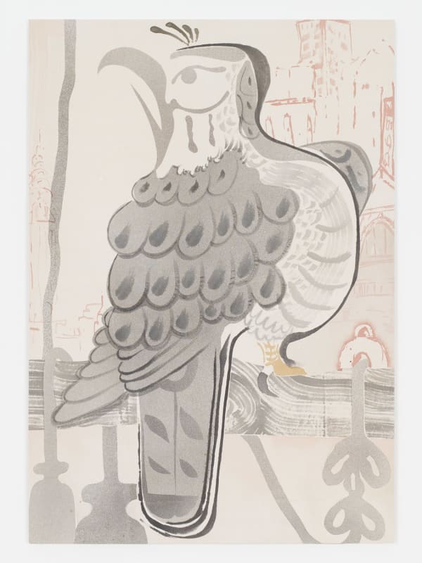 Matthew Lutz-Kinoy, City Falcon, 2019
