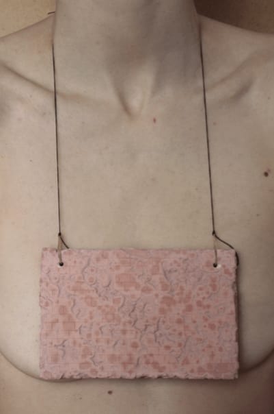 Michael Dean, (Untitled) (wearable works), 2014