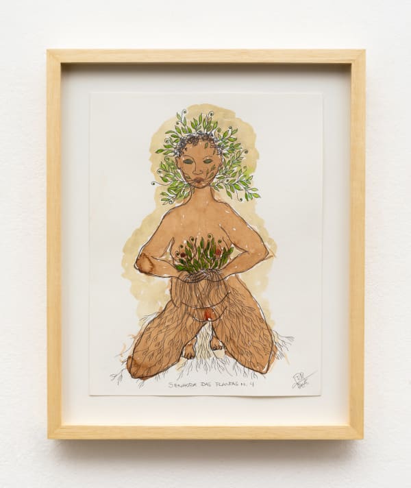 Rosana Paulino, from Senhora das Plantas series, 2015