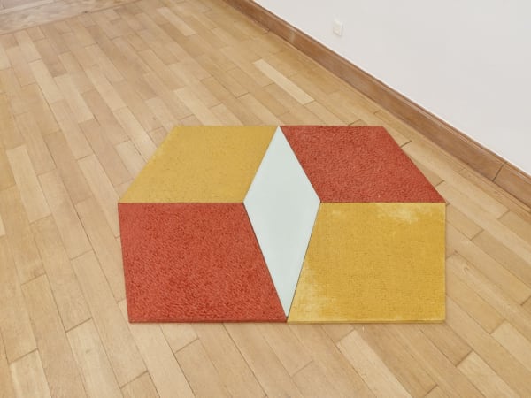 Mariana Castillo Deball, Petate, Xipe, Turquesa, Xipe, Petate, 2017