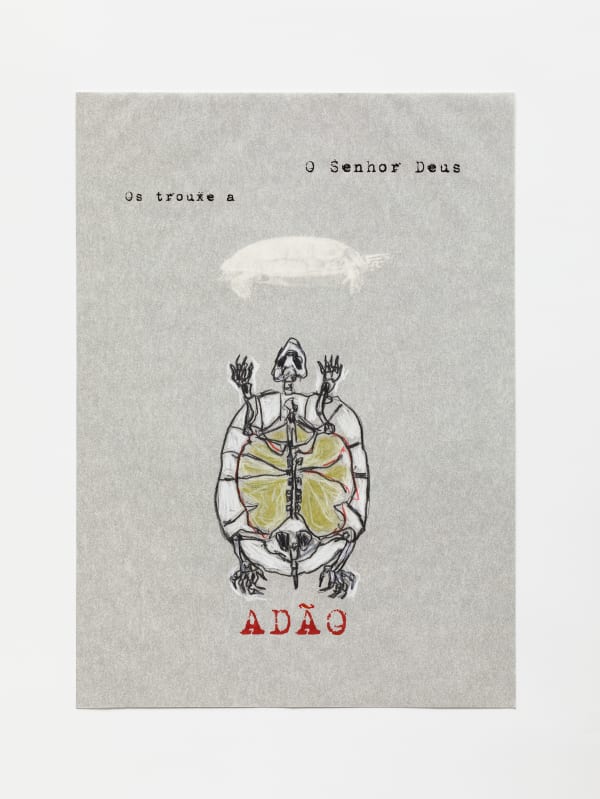 Rosana Paulino, Adão nomeando os animais, 2023