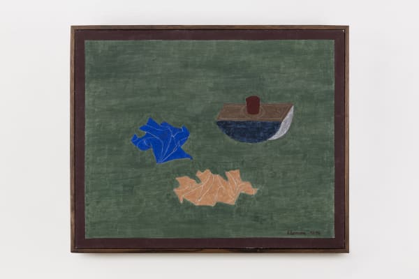 Eleonore Koch, Blotter and crumpled paper, 1996