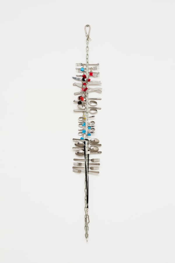 Jac Leirner, Esqueleto Delicado , 2019