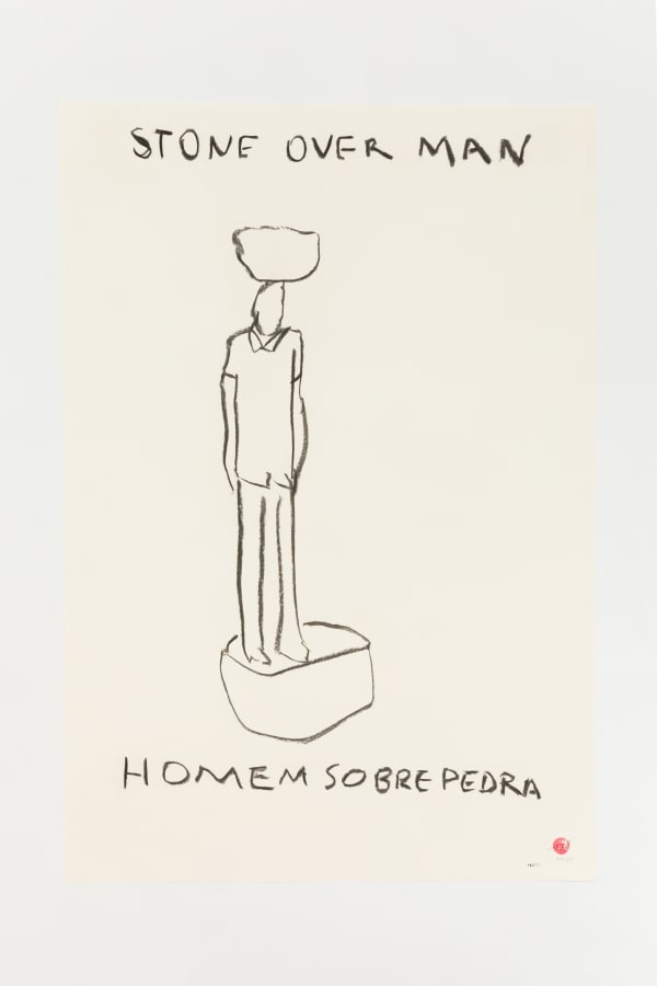 Paulo Nazareth, STONE OVER MAN | HOMEM SOBRE PEDRA, 2020