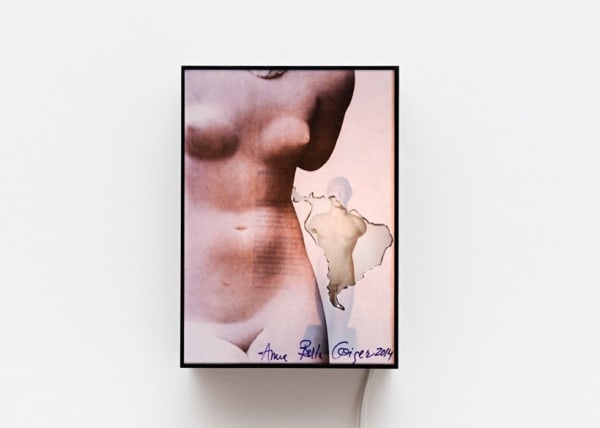 Anna Bella Geiger, Corpo feminino e seu appendix (após Brecheret), da série Transferrs, 2014