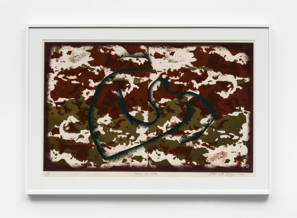 Anna Bella Geiger, N.25 Curva em verde, 1985