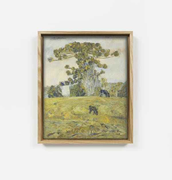 Miguel Bakun, Paisagem com Pinheiros e Cavalos | Landscape with Pine Trees and Horses, 1950's