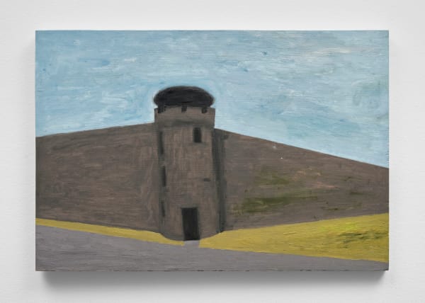 Paulo Nazareth, Prisons in Hudson Valley [diagonal line from left and from right], 2022