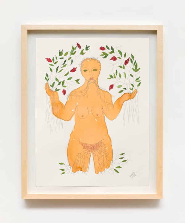 Rosana Paulino, from Senhora das plantas series | da série Senhora das plantas, 2022