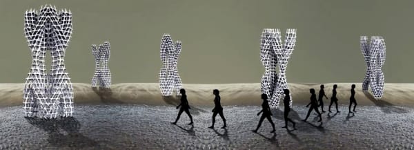 Sonia Mehra Chawla, Biomorphic City : A Self Sustained Living Ecopolis, 2013