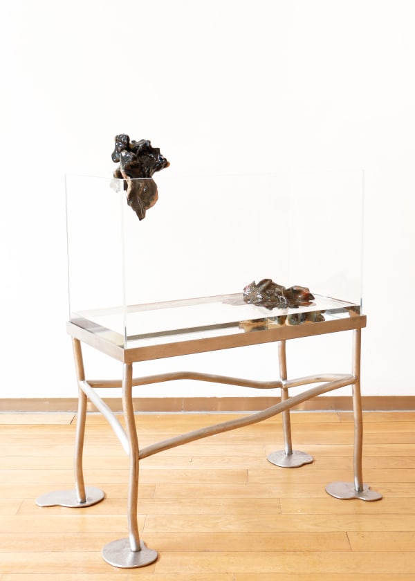 Zoë Marden, oysterlouciouslipsspread, 2023