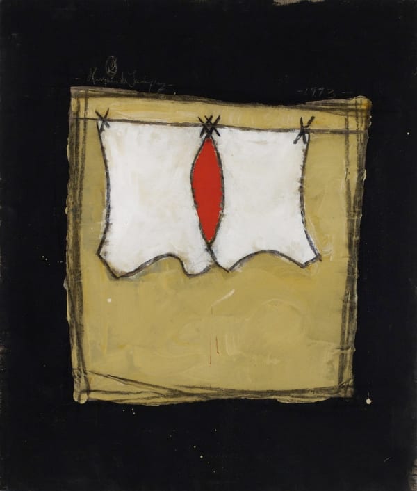 Marqués de Jadraque, Clothesline With Red, 1993
