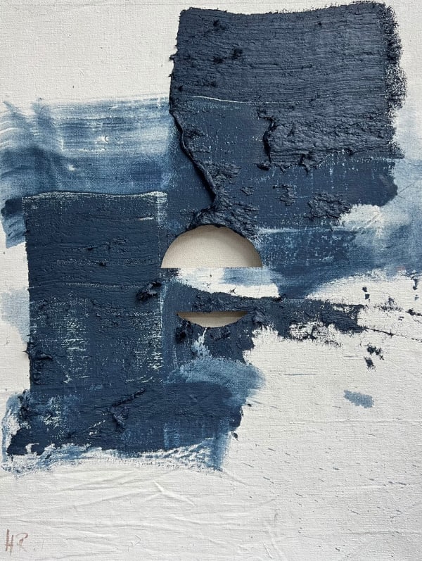 Huang Rui, Cloud and the moon 4 (Silver Beach series), 2025