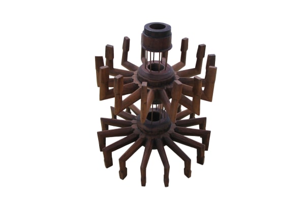 Htein Lin, Crushed By The Wheels of Industry l, 2017