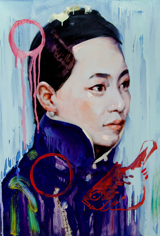 Hung Liu, Four Seasons - Winter, 2010