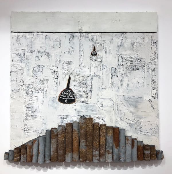 Jacky Wong, Grey Goods Trader and the Sea (2), 2019